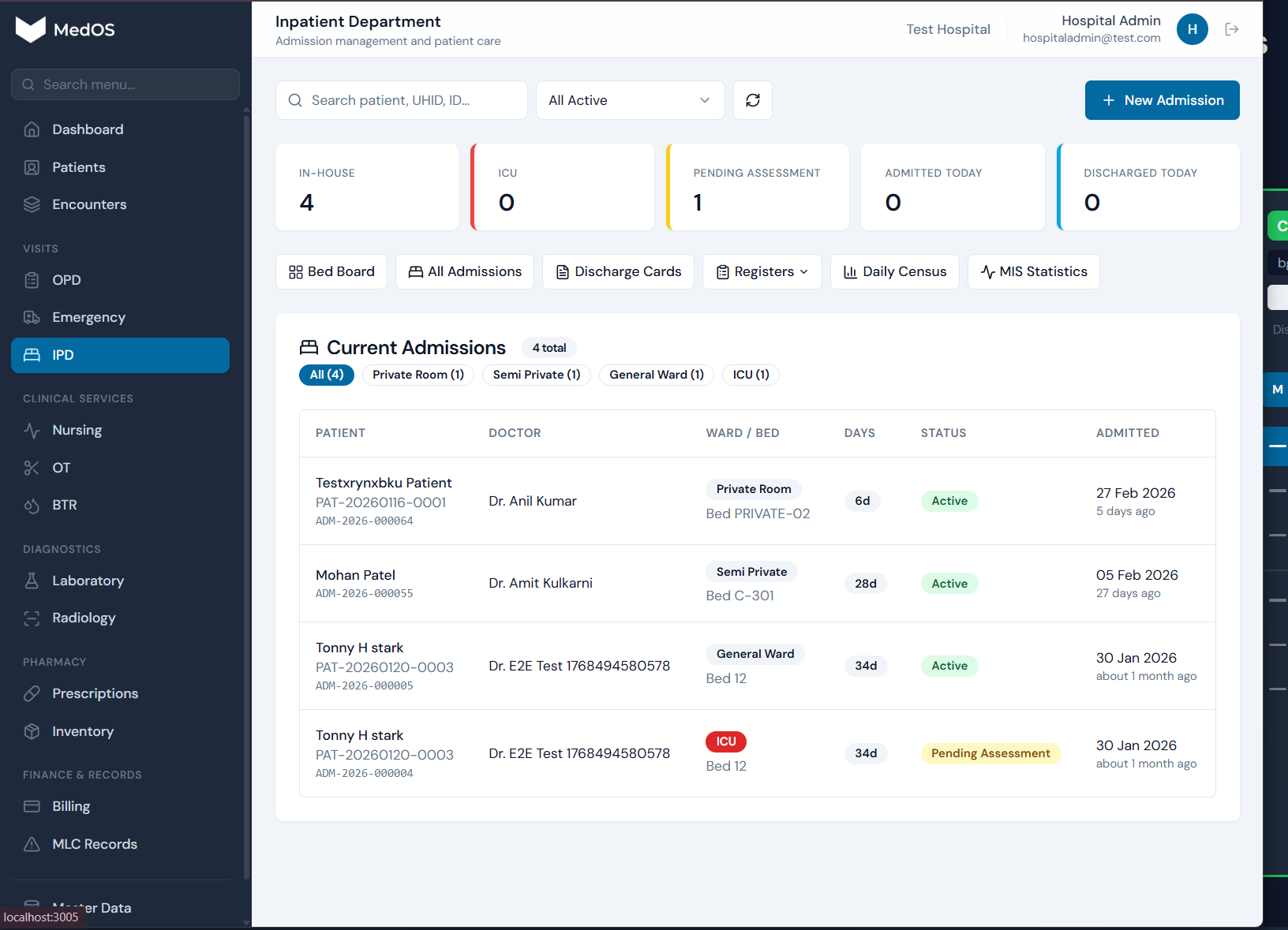 MedOS — screenshot 2